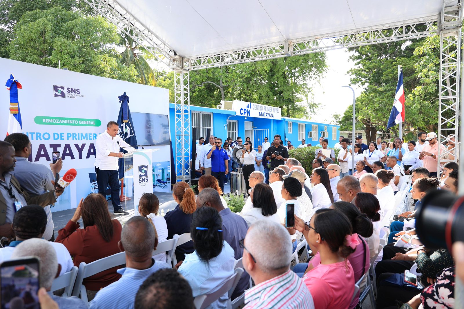 SNS entrega remozado el centro de salud de Matayaya, en San Juan, con inversión de RD$3.6 millones