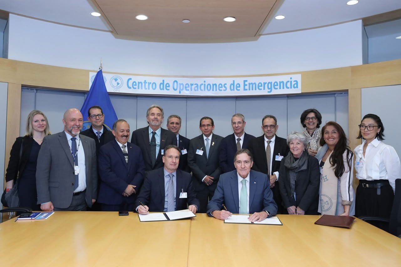 La OPS y la Sociedad Panamericana de Trauma firman un acuerdo de cinco años para emergencias